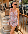 floral flower romper