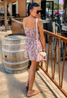 floral flower romper
