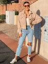distressed mom dad jeans