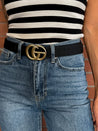 black GG belt