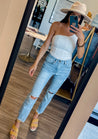 one shoulder white bodysuit