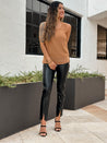 camel dressy work office tank top