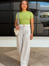 white leather gucci belt