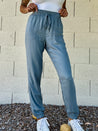 blue soft lounge joggers