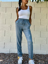 blue soft lounge joggers