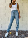 blue soft lounge joggers