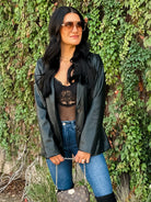 black mesh lace sexy bodysuit with adjustable straps