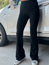 buttery soft comfortable stretchy yoga flare pants