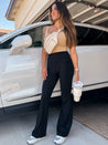 buttery soft comfortable stretchy yoga flare pants